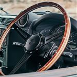 Steering Wheel with Slimline 36 Spline Boss Evander Black - EXT90075 - Exmoor